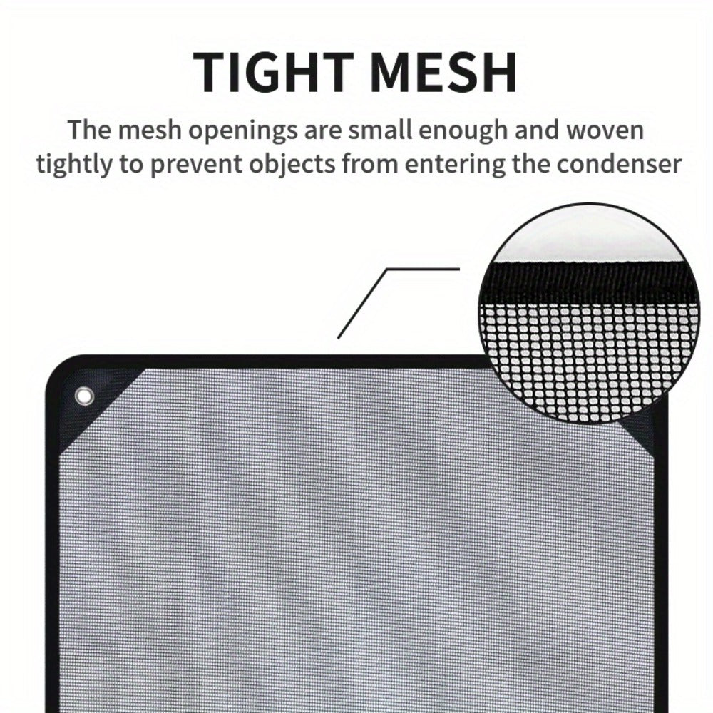 Outdoor Air Conditioner Cover 26"x26", Universal PVC Mesh AC Unit Protector, Prevents Leaves Debris Snow, Weatherproof Outdoor AC Cover for Winter Christmas Season - product image 7