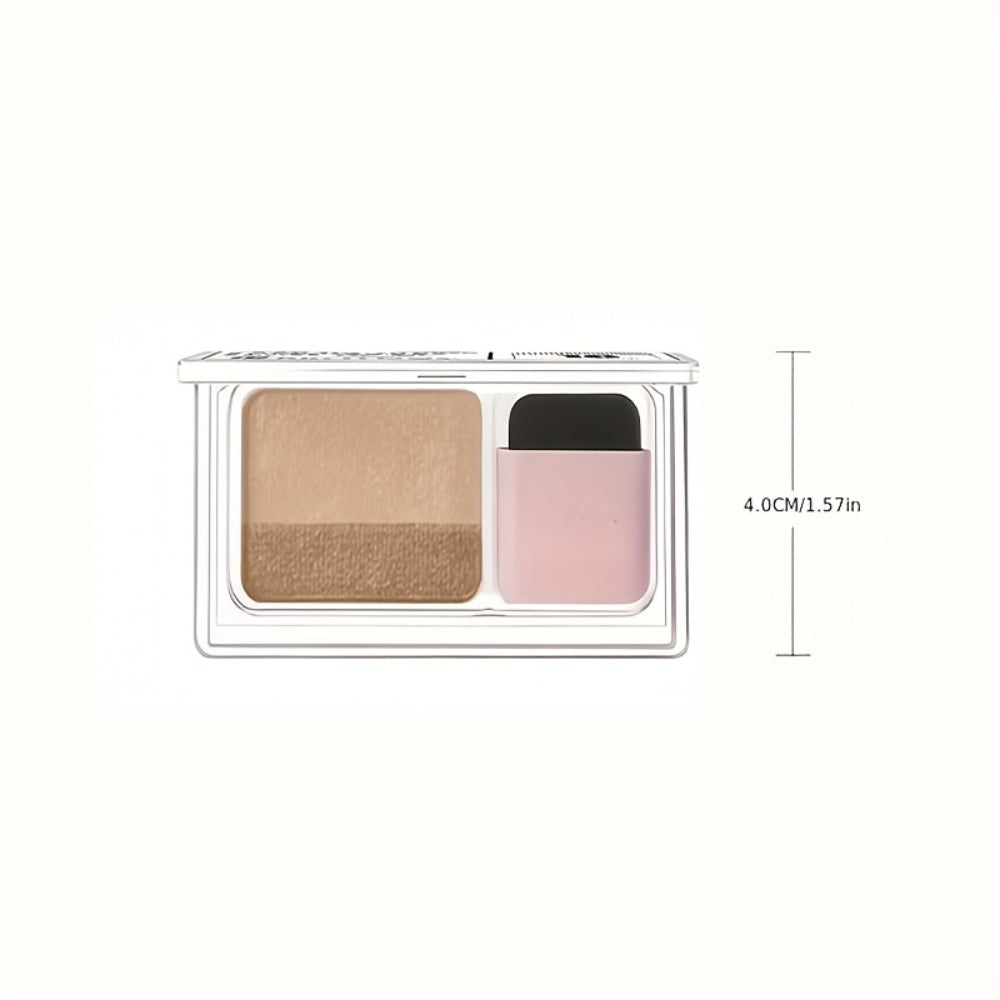 Eyeshadow Palette 3-Pack Set Glitter Two-Tone Shimmer Matte Satin — 5-8 Colors Blendable Waterproof Long-Lasting Eye Makeup with Brush, Gift for Women - product image 4