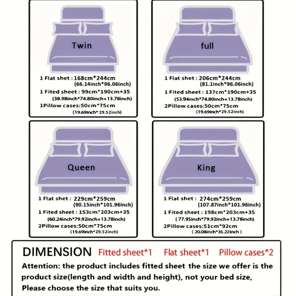 Extra Deep Pocket Bamboo Fiber Sheets Set- Breathable & Skin-friendly Bed Sheets- Luxury Bed Sheet Set- Soft, Wrinkle Free & Comfy-easy To Care For and - product image 3