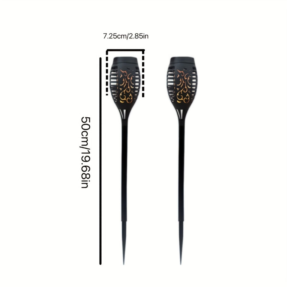 Solar Torch Lights Flickering Flame Outdoor – Auto On/Off Dancing Flame Solar Garden Lights IP54 Waterproof | Landscape Pathway Torch for Garden, Yard, Patio & Christmas Decoration - product image 4