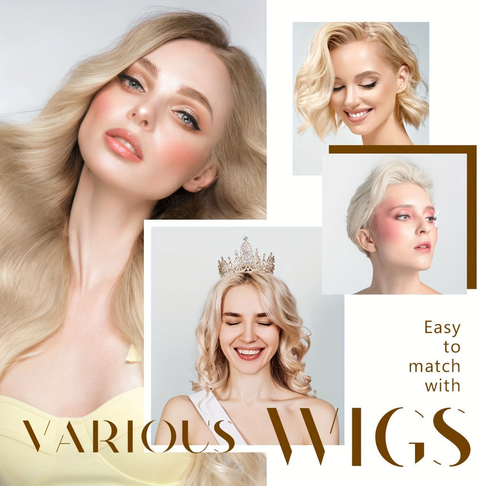 Velvet Wig Caps 3 Pack Women Adjustable Non-Slip Breathable Comfortable – Fits Lace Front Full Wigs Wig Stands Mannequin | Beige Black Brown Coffee | Daily Wear Wig Accessory Gift - product image 12