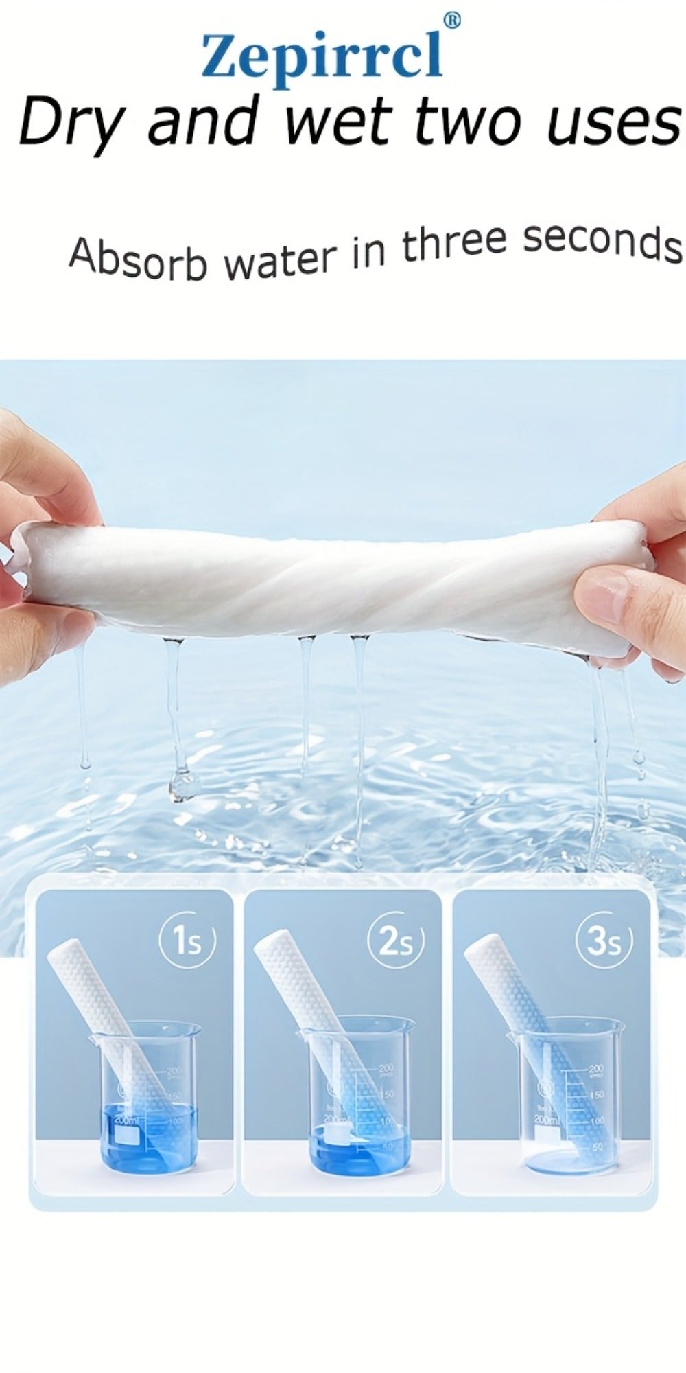 Extra Large Disposable Facial Cleansing Tissues 26×30cm – Thickened Ultra-Soft Cotton Wipes for Face Washing & Makeup Removal, Gentle for All Skin Types, 40/120/240 Pcs - product image 15