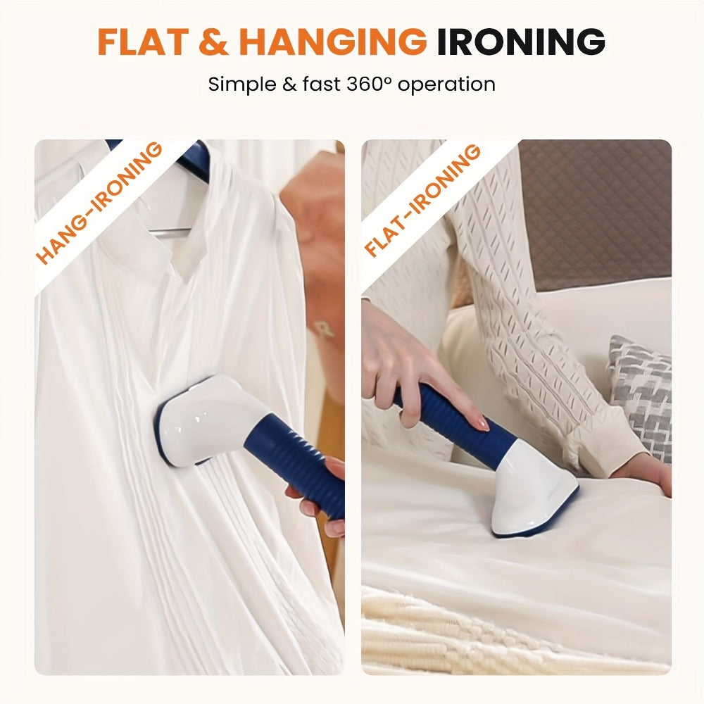 Garment Steamer Hanging Iron Machine 1500W, Vertical Steam Iron with 1.8L Large Water Tank, 60 Min Continuous Steam, 45s Fast Heat-Up, Roll Wheels, Adjustable Handheld Steamer for  - product image 7