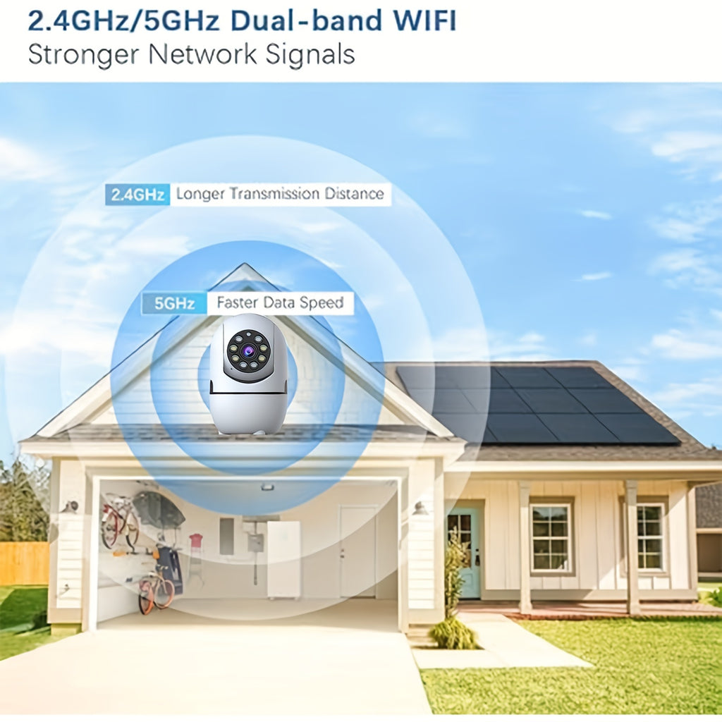 4pcs Wireless Security Camera Indoor with 355° Pan & Tilt, Night Vision, Motion Detection, 2-Way Talk, Baby/Pet Monitor, 2.4/5G WiFi, Support Cloud & Max. 256G - product image 15