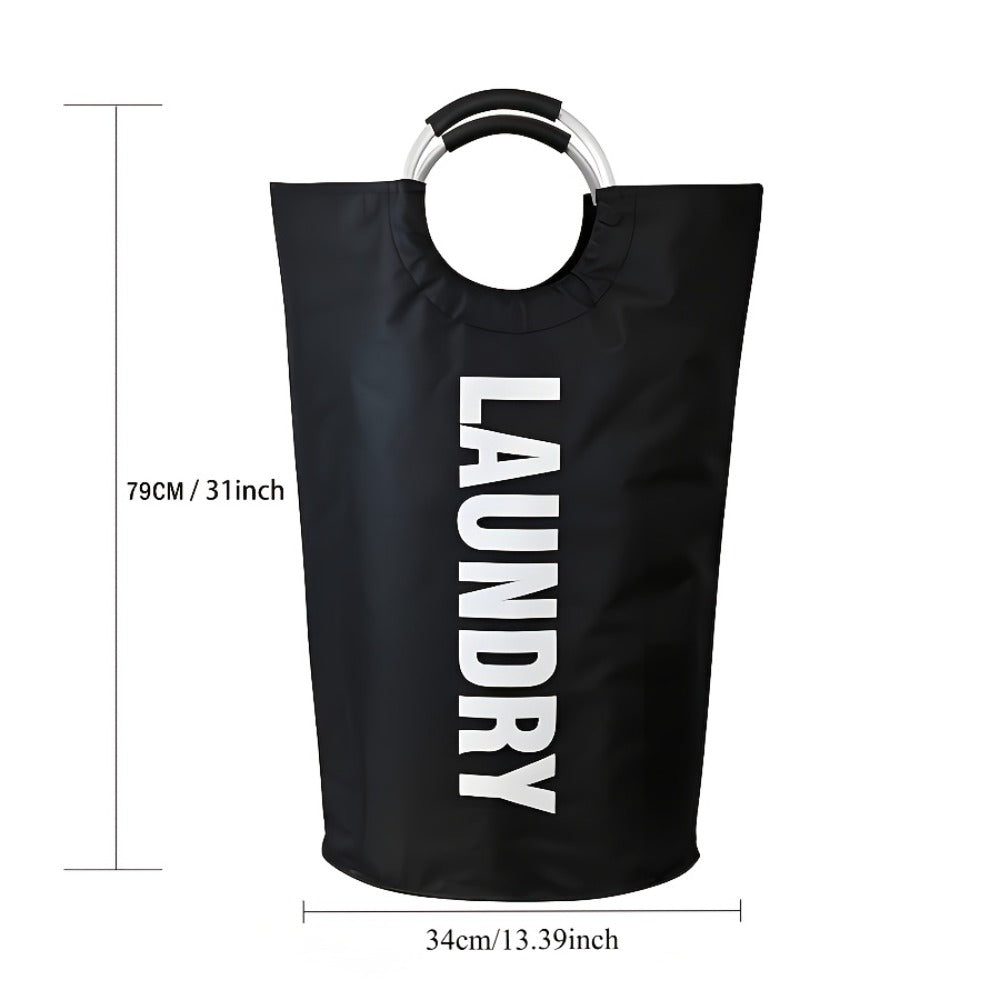 Extra Large Foldable Laundry Basket Set 95L/25.1 Gal Waterproof Oxford Cloth Tall Storage Baskets for Bedroom Bathroom Dorm Wardrobe Organization - product image 2