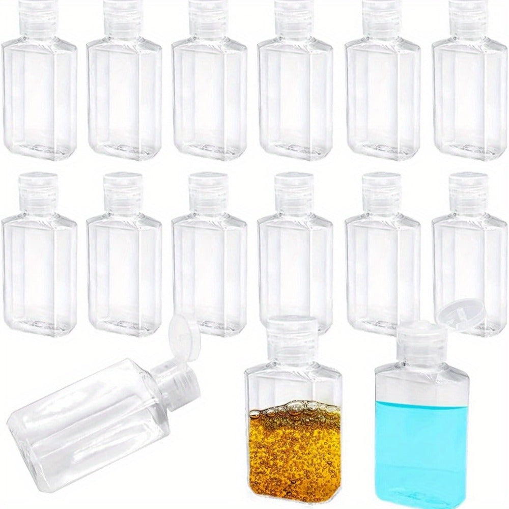 TSA Approved Travel Bottles 2oz Flip Cap 40 Pack Clear Plastic Refillable Squeeze Containers for Hand Sanitizer Shampoo Conditioner Soap Toner Lotion Travel Size Toiletry Bottles - product image