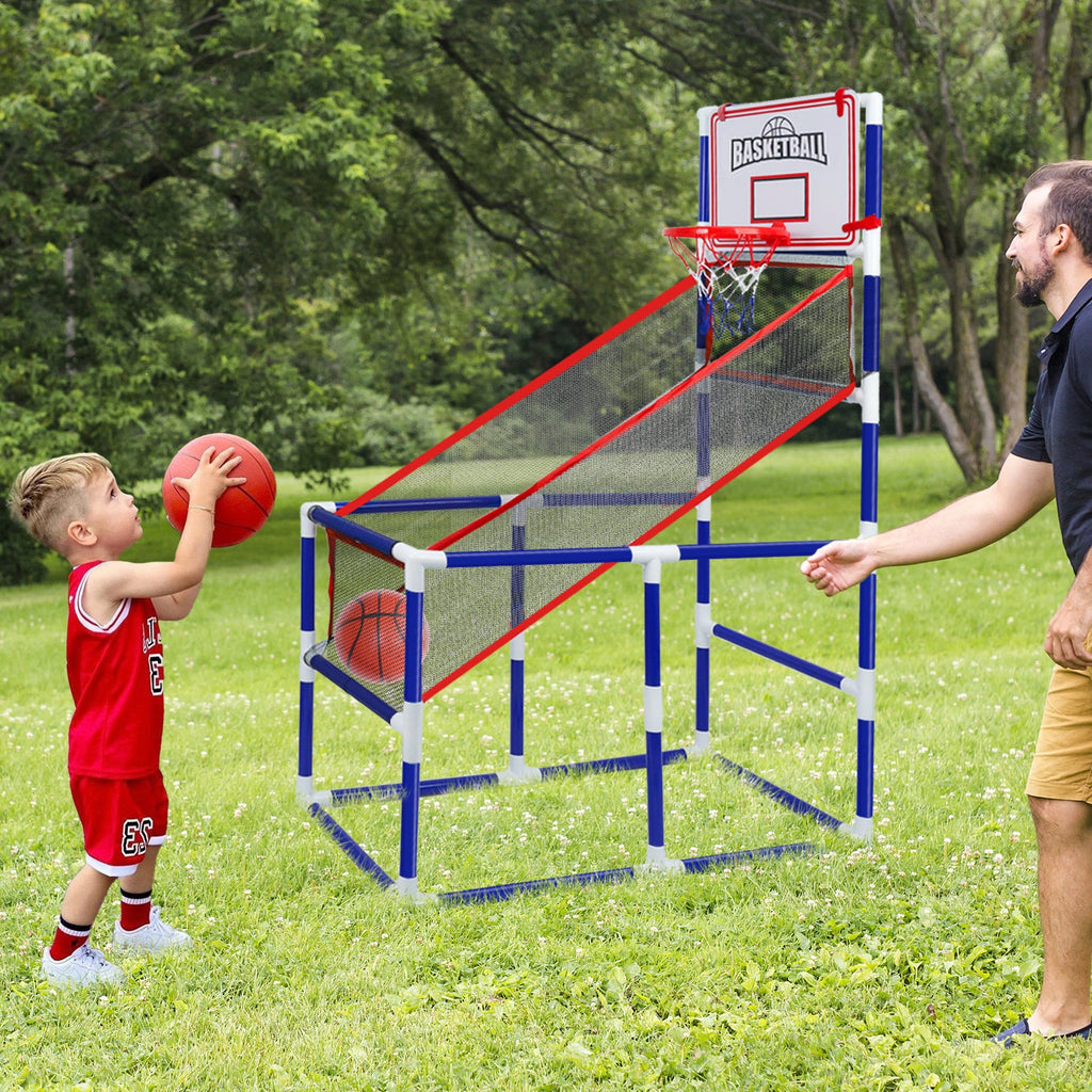 Kids Adjustable Basketball Hoop Set with 2 Balls & Storage – Best Birthday Christmas Gift for Boys and Girls – Indoor Outdoor Sport Toy for Ages 3 – 6, Thick - product image 18