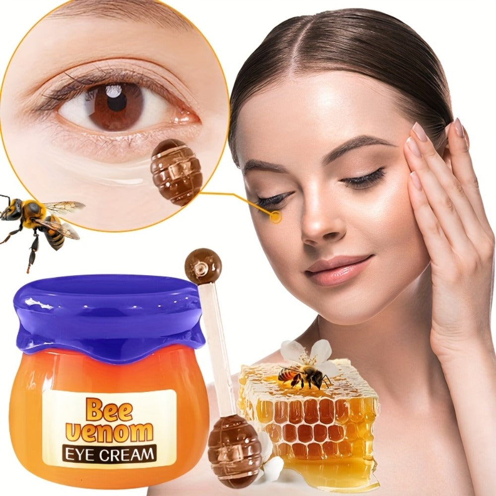 Bee Venom Eye Cream 5 Pack Instant Lifting Firming Anti-Aging Under Eye Treatment - Dark Circles Puffy Eyes Eye Bags Wrinkles Antioxidant Formula for Women All Skin Types - product image 4