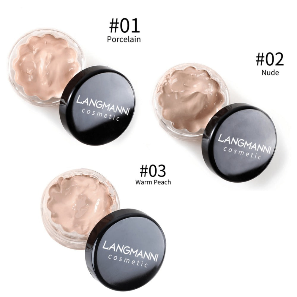 Full Coverage Concealer Set 3-Piece Waterproof Cream Foundation | Covers Dark Circles Eye Bags Blemishes Freckles | 12 Shades Blendable Contour & Highlight Makeup Kit for All Skin  - product image 3
