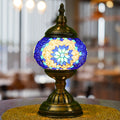Mosaic Table Lamp Handcrafted Turkish Glass Bedside Lamp 3-Color Dimmable with Metal Base Bulb Included - product image 22