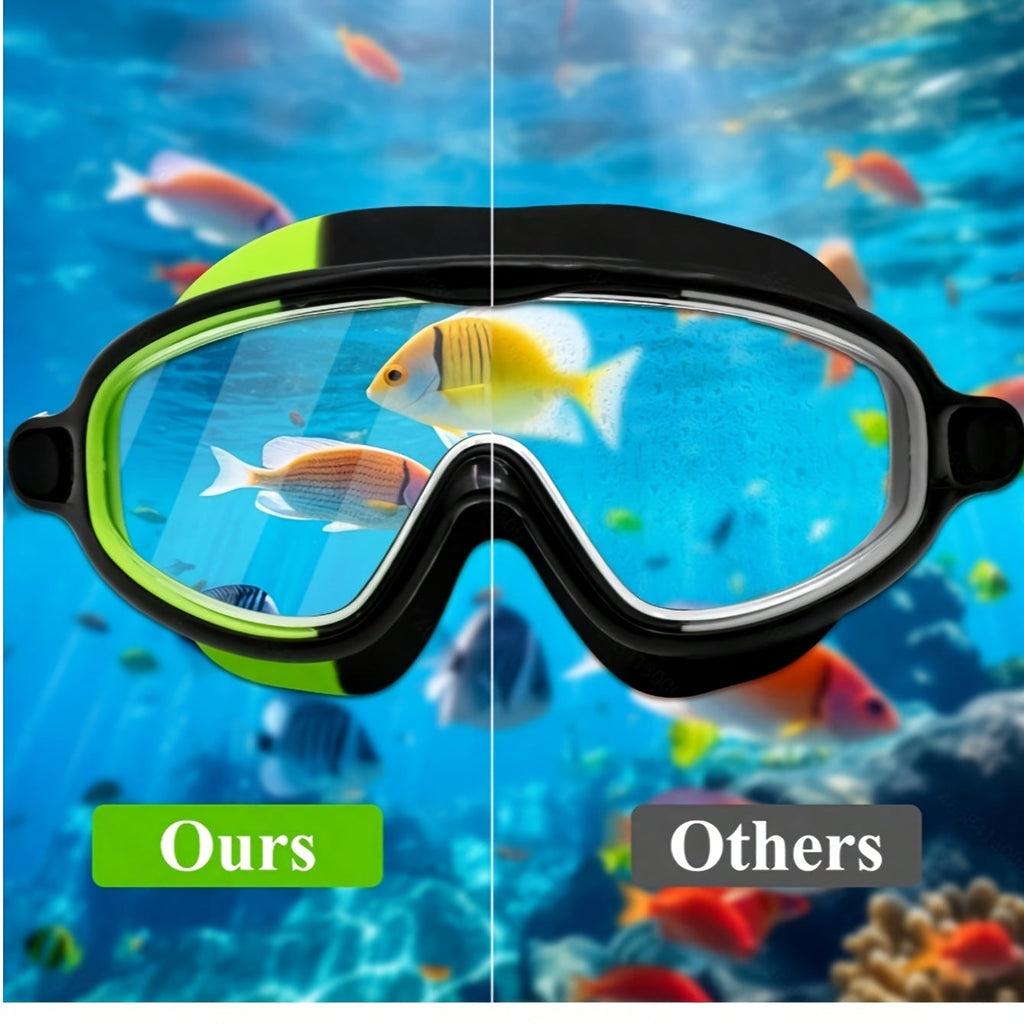 HD Swim Goggles Set 2-Pack – Adjustable Fit for Beginner & Training – Anti-Fog, Leak-Proof Silicone, Includes Earplugs & Nose Clips - product image 4