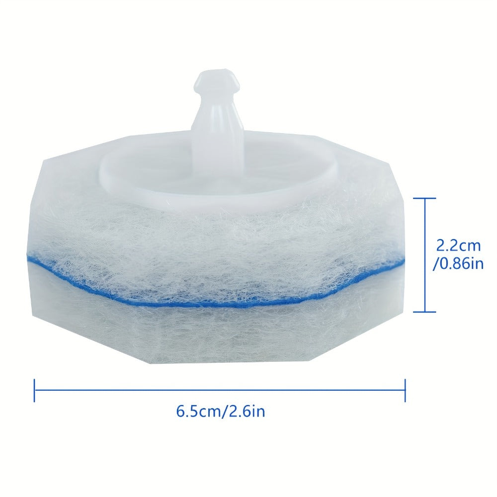 Disposable Toilet Wand Refills 120 or 58 Count Compatible with Clorox ToiletWand Upgraded Fiber Deep Clean Removes Rust Scale Hard Water Stains Toilet Bowl Brush Replacement Heads - product image 4
