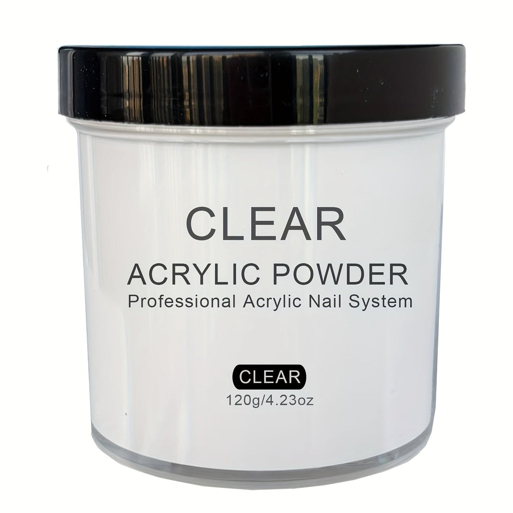 Clear Pink White Acrylic Nail Powder 4oz No Lamp Needed – Polymer Formula for Nail Extensions Sculpting 3D Nail Art Overlays Beginner & Professional System - product image 11