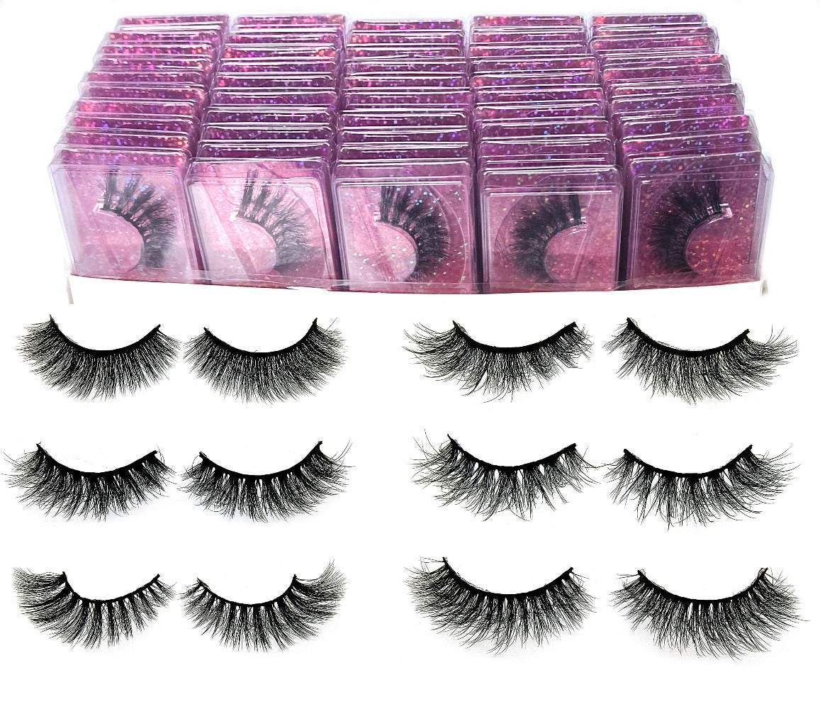 Russian DD Curl False Eyelashes 20 Pairs 5 Mix Styles – Cat Eye Extra Thick Fluffy Natural Reusable Lightweight Lash Multipack for Daily Wear, Parties & Special Occasions - product image 16