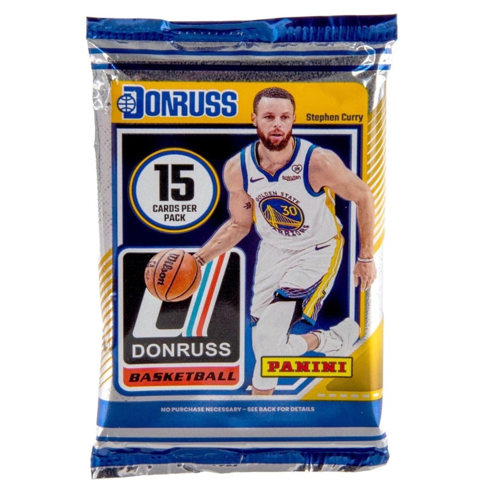 Factory Sealed 6 Packs 90 Cards, Holo Laser Rookies & Inserts, Collector Gift for NBA Fans + 25ct Toploaders – NBA Blaster Box 2024-25 Panini Donruss Basketball
