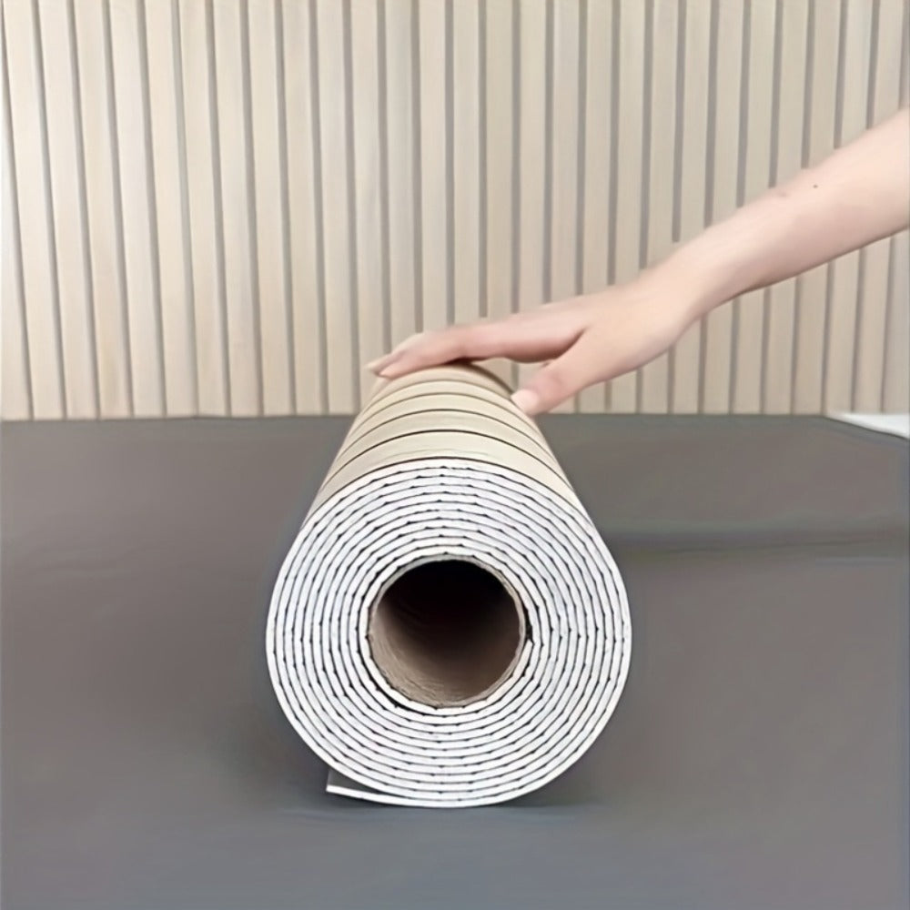 3D Wood Grain Wall Panels Self-Adhesive Peel and Stick Soundproof Grid Board Thick Matte Finish Wallpaper for Walls Ceilings Curved Surfaces Home Decor Easy Install - product image 6
