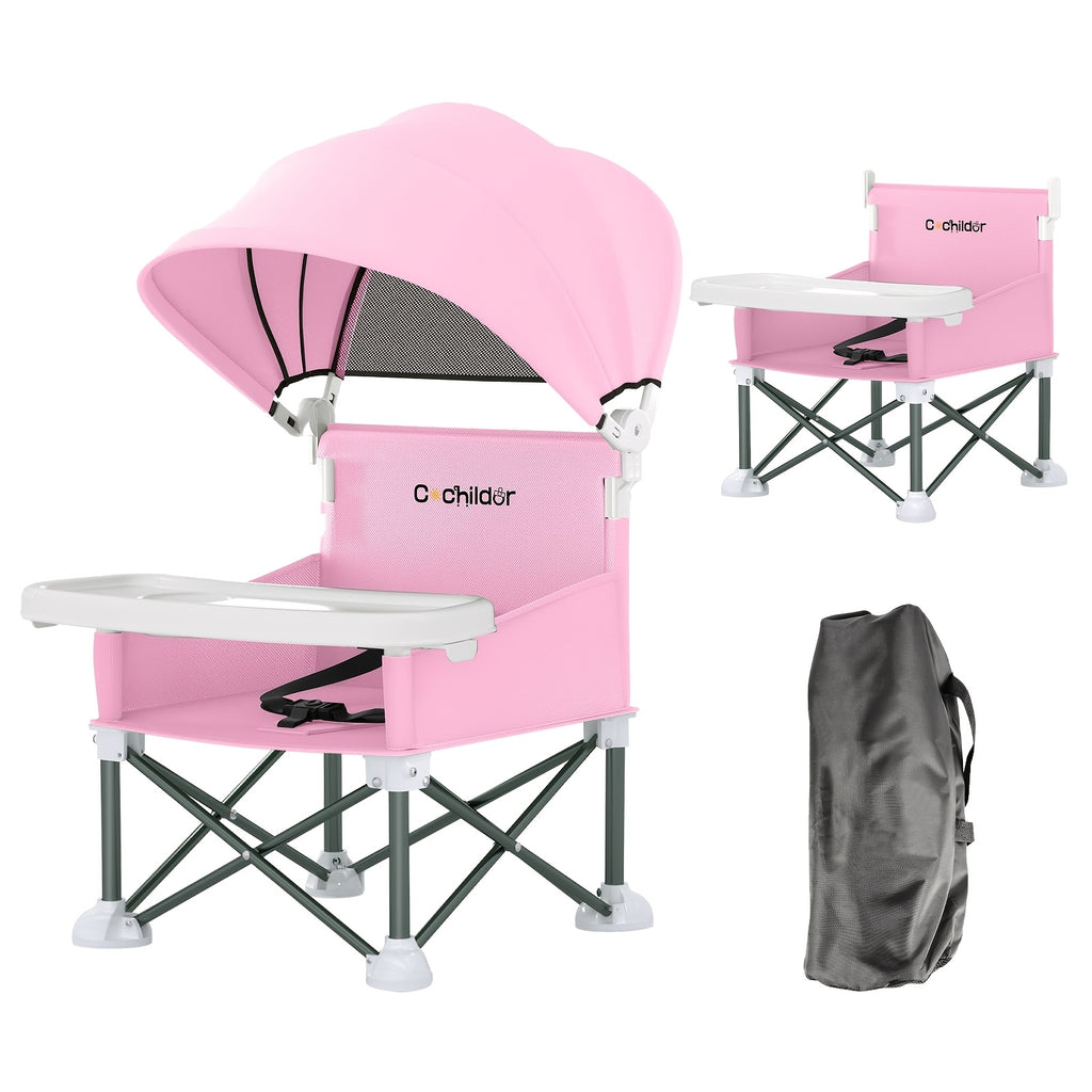 Cochildor Portable Booster Seat & High Chair with Detachable Feeding Tray - Lightweight Sturdy Frame, Ergonomic Kids Chair Suitable for Indoor/Outdoor, Travel - product image 18