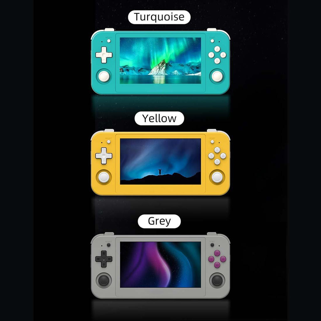 Anbernic RG505 Handheld Game Console Android 12 OLED 4.95-Inch Retro Emulator 5000mAh Hall Effect Joystick Wi-Fi Bluetooth for Home Ambiance & Task Lighting