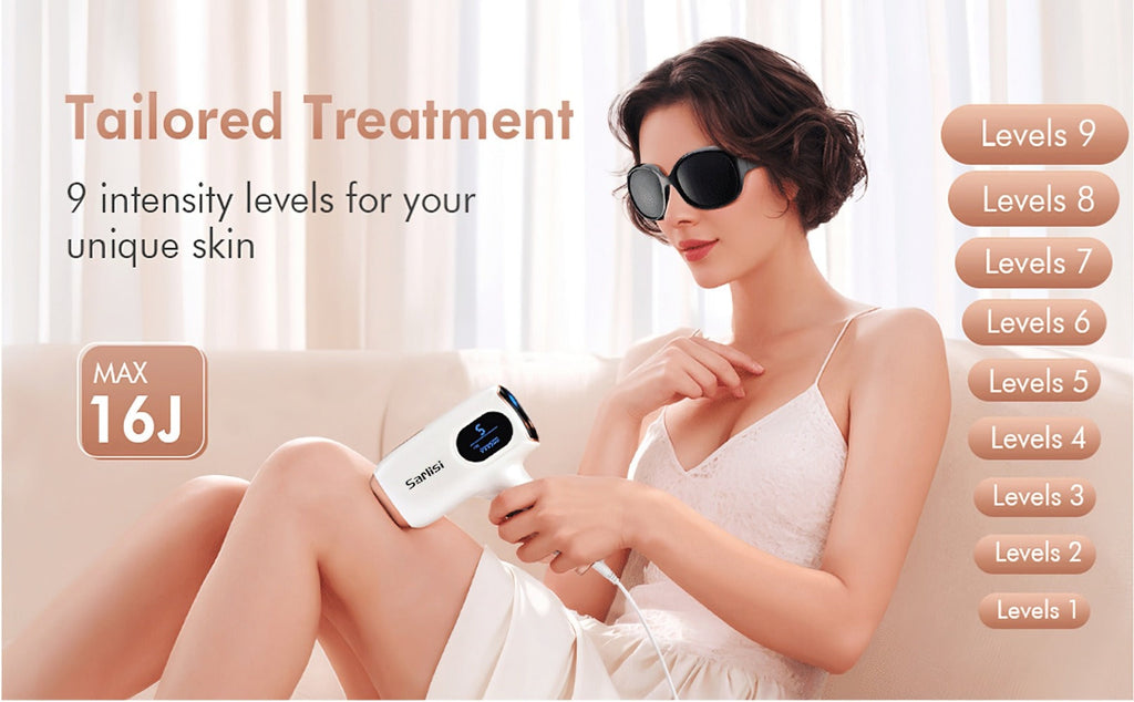 IPL Hair Removal Device 9-Mode Auto Flash for Women & Men – Painless Permanent At-Home Laser Hair Remover for Face Legs Underarms Bikini Line Arms Back Chest Full Body - product image 15