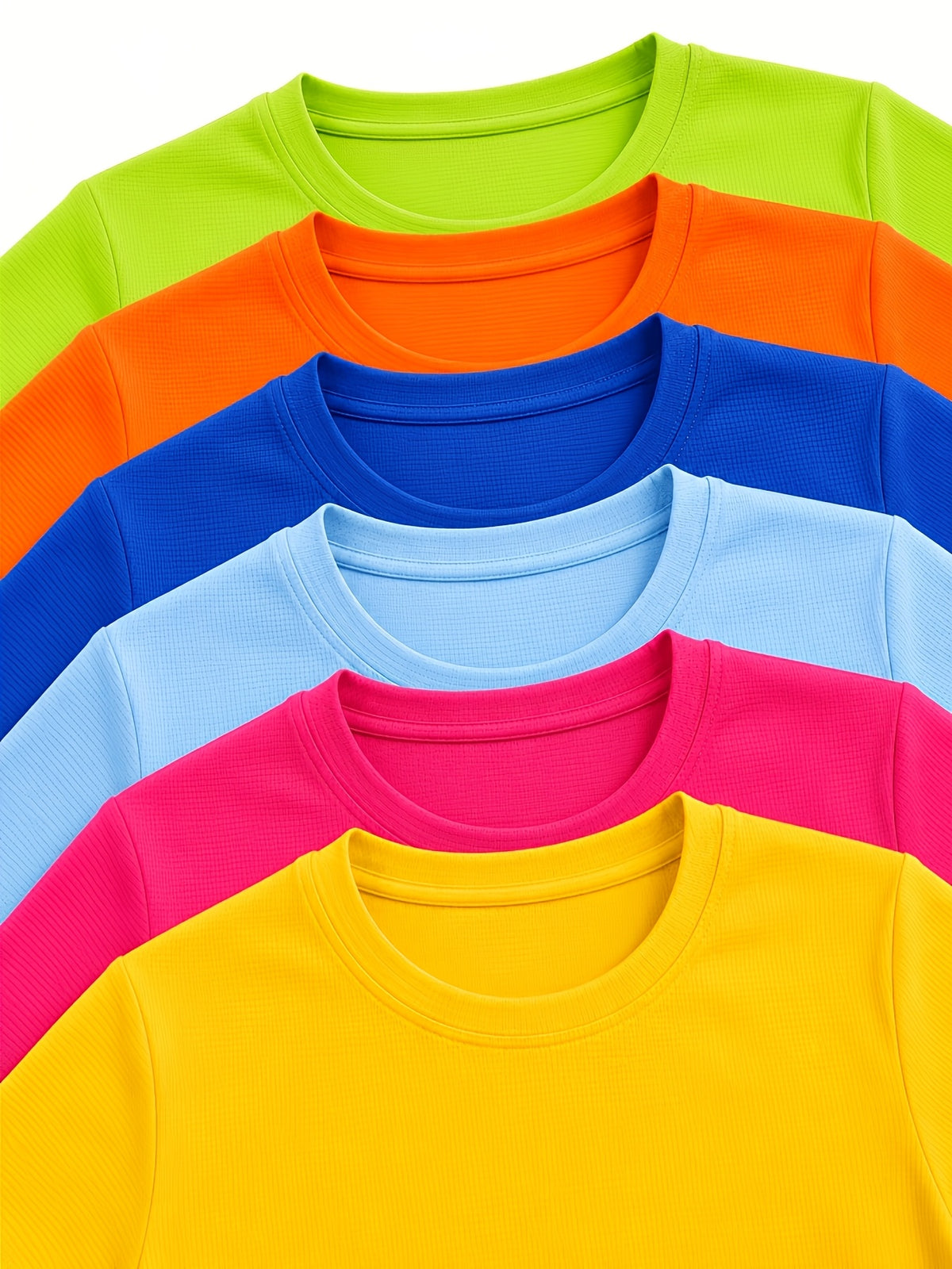 Women's 6-Pack Performance T-Shirts - Breathable, Moisture-Wicking, and Skin-Friendly for, Outdoor, and Everyday Comfort - product image 35