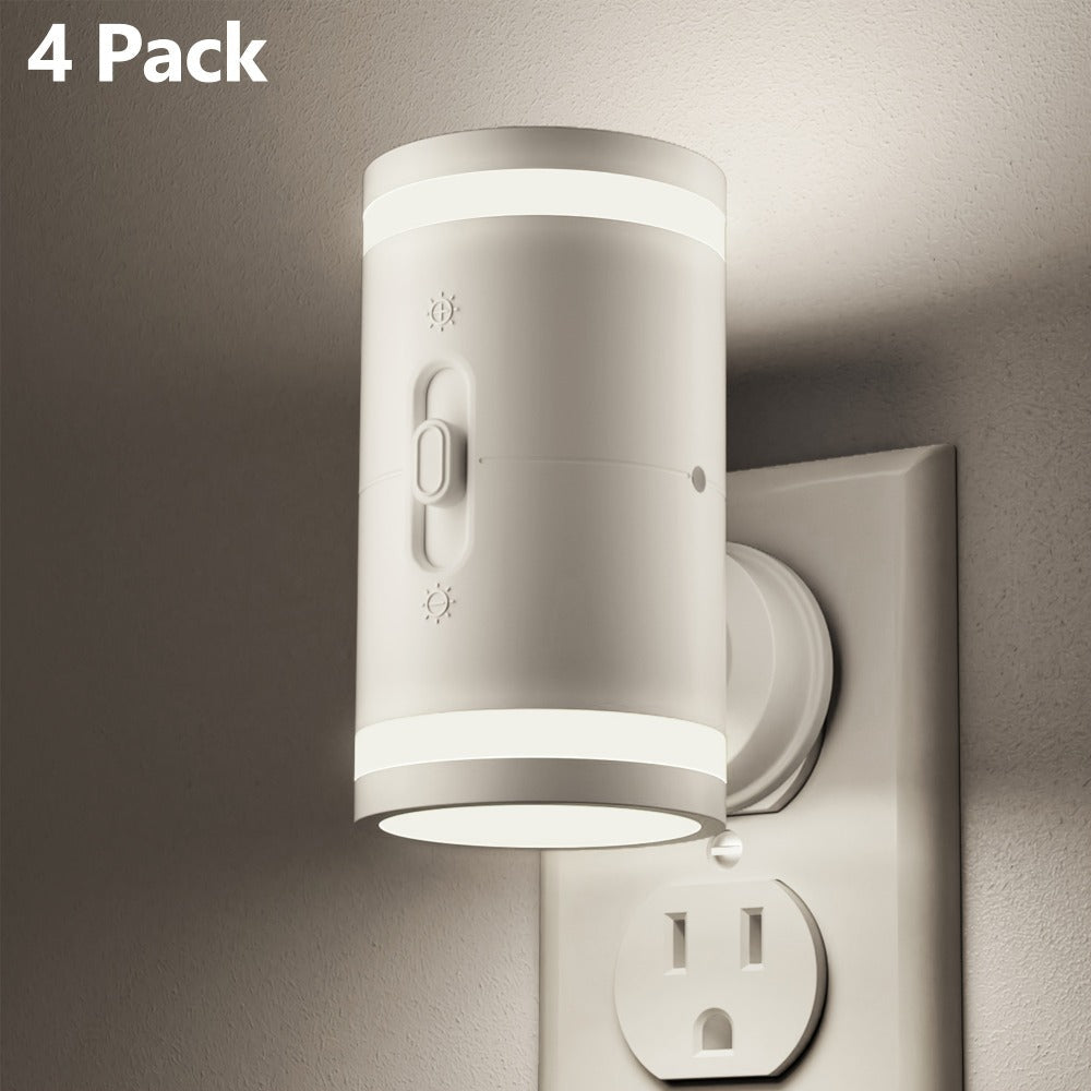 LED Night Light Plug In Dusk to Dawn Sensor – 5-120LM Adjustable Brightness, 3 Color Temperatures, Modern Plug-In Night Lights for Hallway, Bedroom, Staircase, Bathroom & Toddler R - product image 22