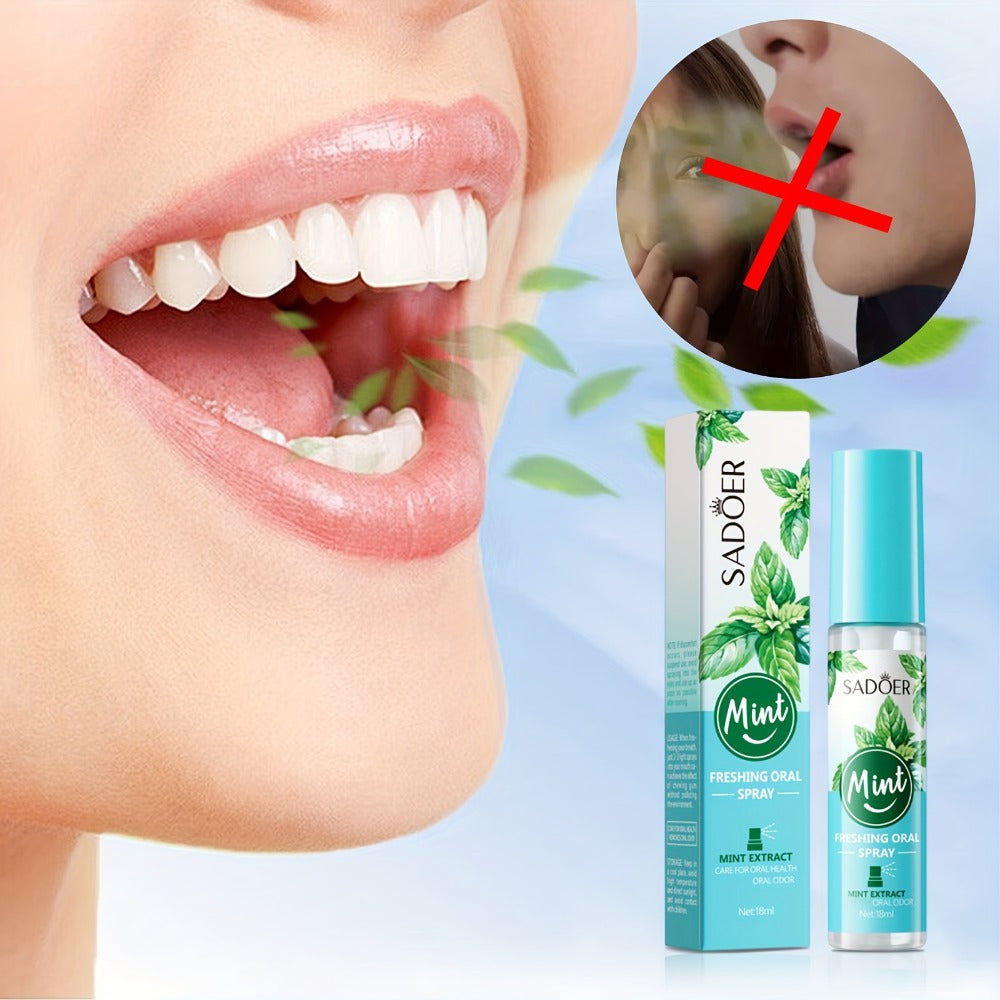 Mint Breath Spray with Tea Tree Essence Portable Oral Freshener — Fast-Acting Compact Pocket-Size Mouth Spray for On-the-Go Fresh Breath, Available in 2-Pack & 4-Pack Gift Set - product image 8