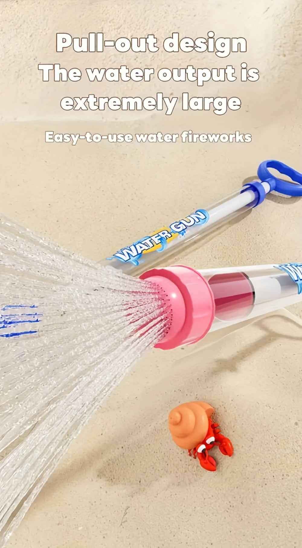 Fireworks Shape Water Gun Toy Set 3 or 6 Pack Squirt Blasters for Kids Pool Beach Backyard Party Summer Water Fight Birthday Gift Boys Girls Ages 3 Plus for - product image 13
