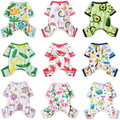 Dog Pajamas Set of 2 | Soft Puppy PJs Jumpsuit for Small Dogs Cats Chihuahua Yorkie, Cute Pet Sleepwear Onesie for Spring Summer, Mixed Colors XS-XXL Pet - product image
