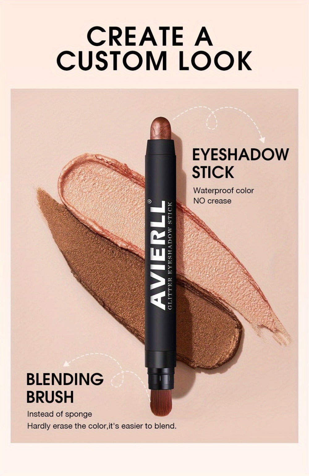 Waterproof Eyeshadow Stick Set 8 Piece – Shimmer, Pearlescent & Matte Eye Shadow Pencils, Creamy Blendable Formula, Long-Lasting Smoky Natural Glitter Eye Looks, Gift for Her - product image 14