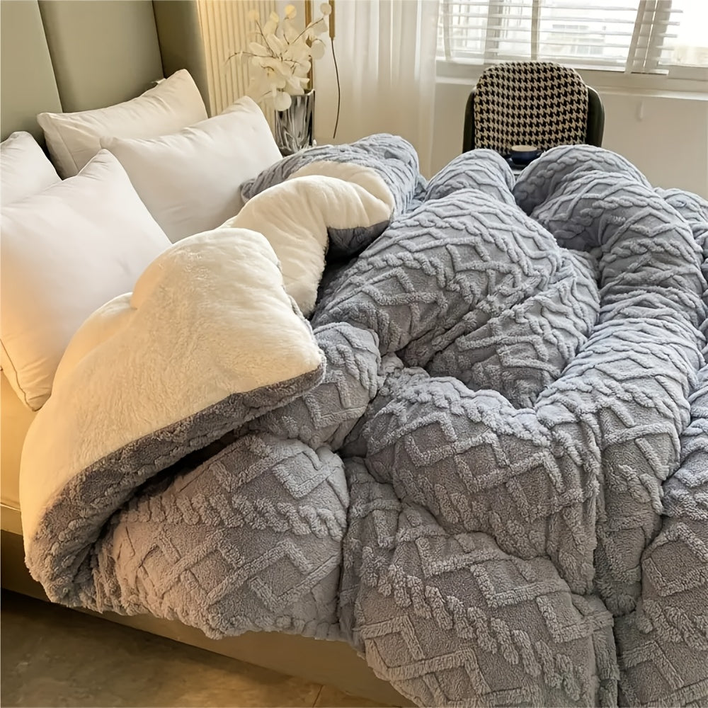 [Luxurious Taffeta Comforter] Soft, Thick, and Warm Taffeta Comforter - Luxurious For All Seasons - Machine Washable, Perfect For Kids Bedroom, Guest Room - product image 4