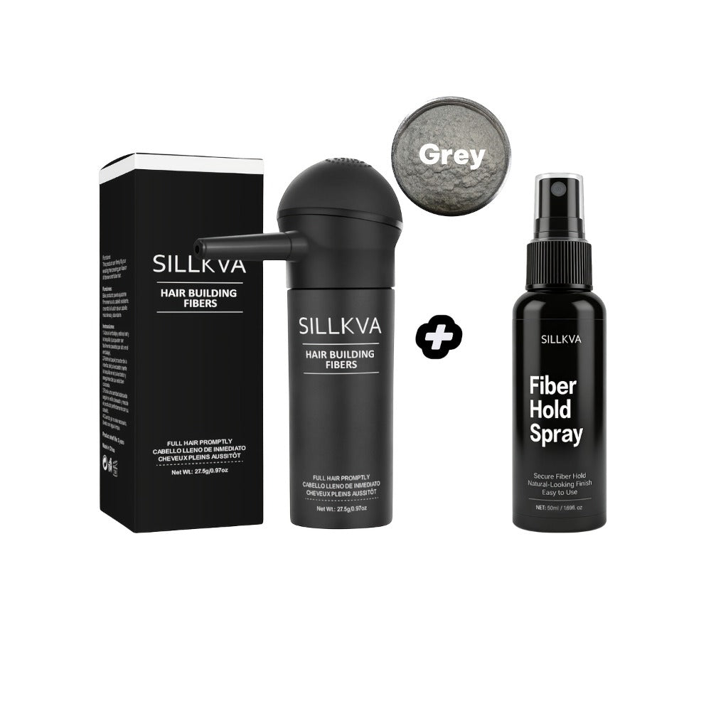 Hair Fibers Spray Applicator Kit Instant Thickness for Thinning Hair & Bald Spots SILLKVA 7 Shades Precision Spray Natural Coverage Hair Loss Concealer Men & Women 0.97oz - product image 13