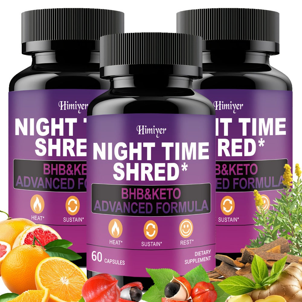Night Time Fat Burner for Women — Shred Mask Capsules with Caffeine, Goji Berries & Dandelion Root | Overnight Metabolism, Sleep Support & Antioxidant Defense | Women's Weight Loss - product image 5