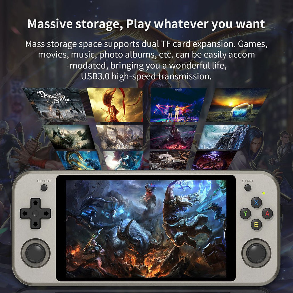 Anbernic RG552 Handheld Game Console Dual OS Android Linux Retro Emulator 5.36-Inch IPS 1920x1152 RK3399 4GB RAM HDMI USB 3.0 Active Cooling for Everyday Use - product image 7