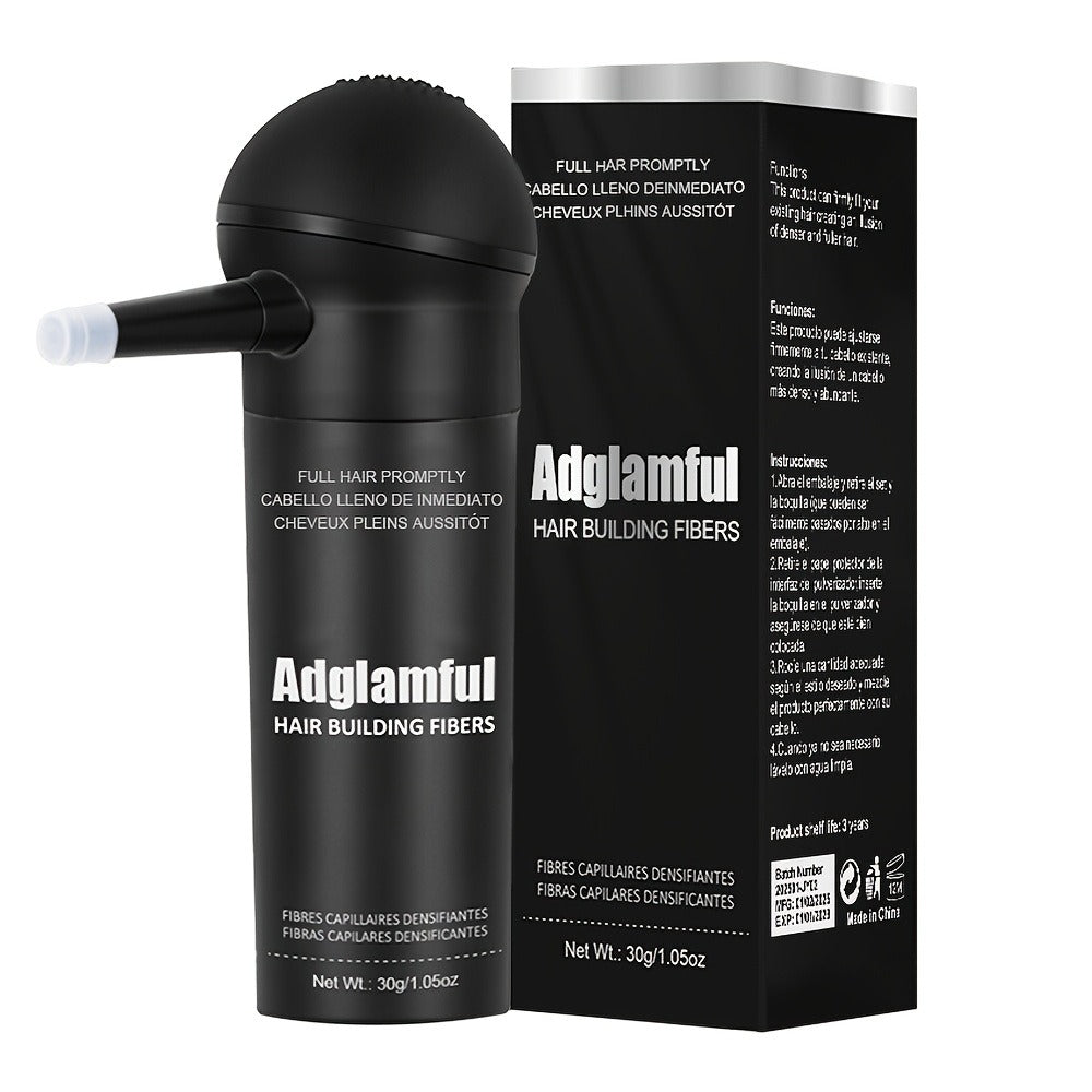 Thinning Hair Concealer Fibers 2-in-1 Kit with Spray Bottle - Instant Thickening Powder for Fuller Thicker Natural Look Covers Bald Spots Receding Hairline All Hair Types Women Men - product image 8