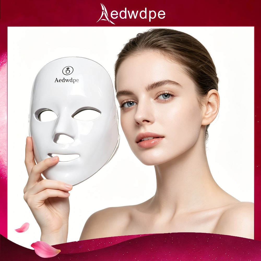 7 Color Photon LED Facial Device – Multifunctional Home Light Therapy Skin Care Tool Anti-Aging Collagen Boost Acne Brightening Rejuvenation Beauty Gift for Women - product image 2