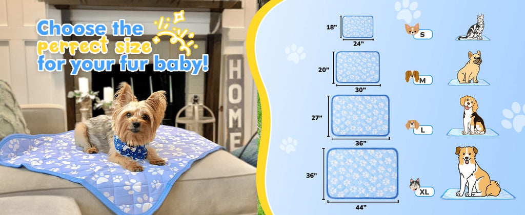 Pressure Activated Arc-Chill Fiber, Non-Toxic Washable Collapsible Pet Cool Mat for Summer, Indoor Outdoor Use, Small Medium Large XL – Dog Cooling Mat - product image 15