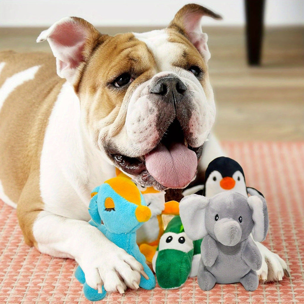 Soft Chew Toys for Small to Medium Dogs, Cute Teething Toys Set with Squeaker, Interactive Dog Toy Bundle | Dog Squeaky Toys 12 Pack Stuffed Animal Plush Puppy - product image 6