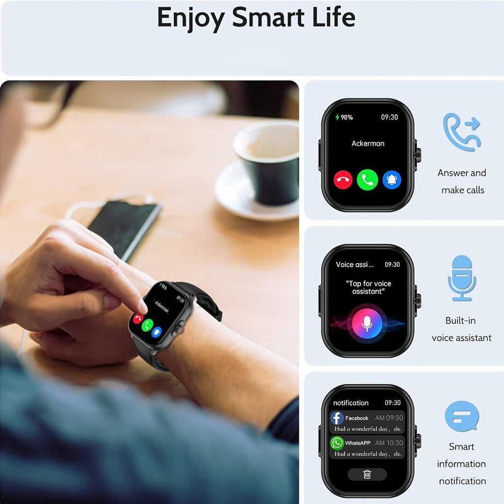 Smartwatch Bluetooth 5.1 Calling 2.01 Inch Display Multi Sport Modes for Everyday Use - product image 11