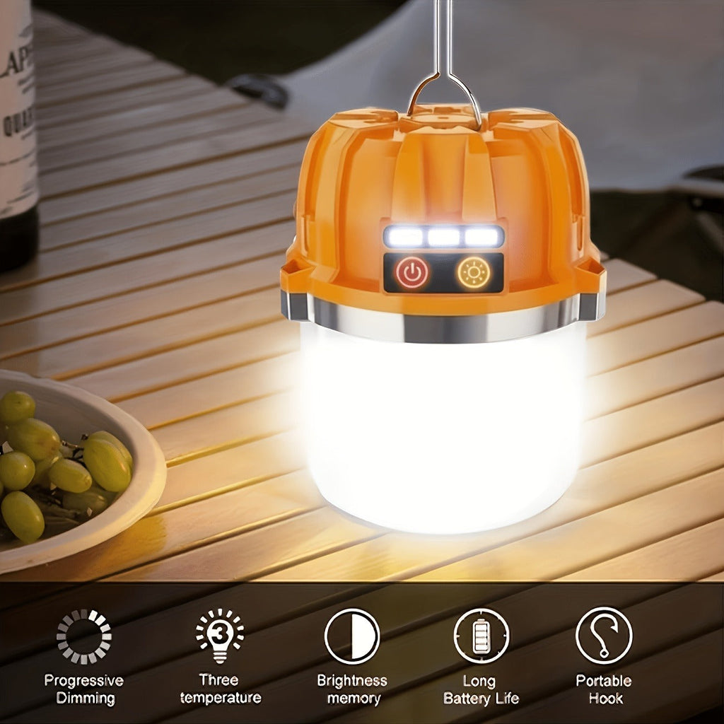Rechargeable LED Camping Lantern with Power Bank USB Outdoor Hanging Tent Light Built-in Battery Emergency Lamp for Camping BBQ Hiking Patio Backpacking - product image 8
