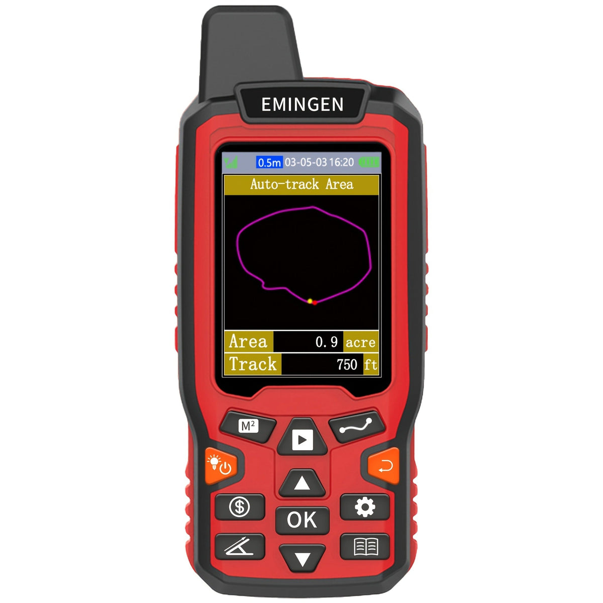 Handheld GPS Land Surveying Equipment | ZL180 | High-Precision 2.4" LCD Area Measuring Tool for Farmland, Forest, Ranch & Mining - product image 10