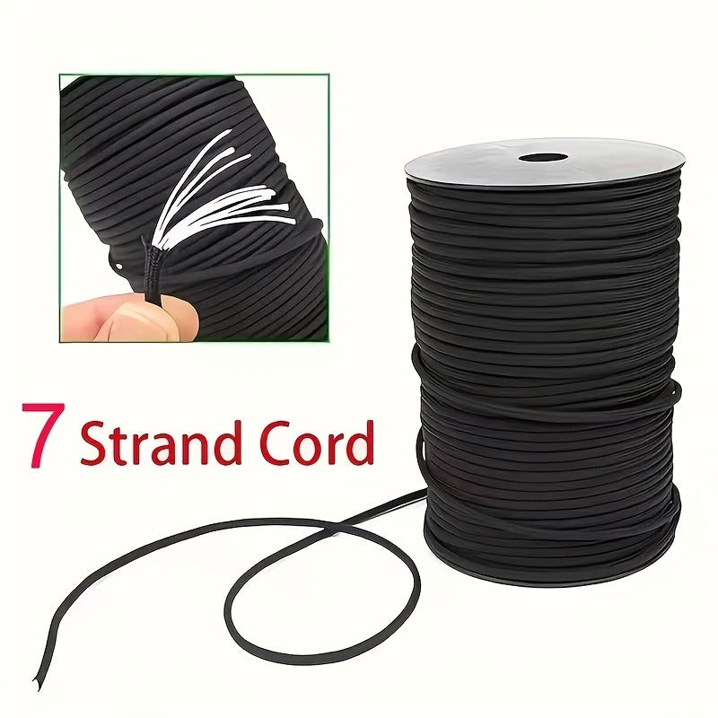 Paracord Tent Rope 7-Core Multi-Purpose Outdoor Rope – Sturdy Vivid Design – 100ft / 164ft / 328ft Camping Guy Line, Tent Tie-Down, Hanging Rope, Bracelet - product image 12