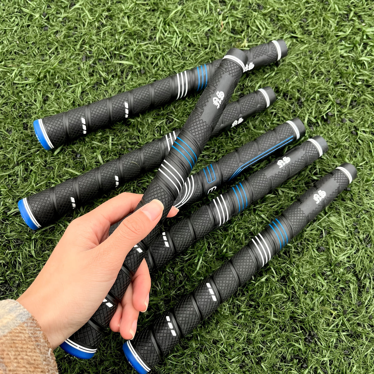 Oversized Golf Grips 10-Pack – Ergonomic Precision Control Design for All Skill Levels with Custom Texture & Enhanced Durability – Jumbo Blue Soft Rubber - product image 13
