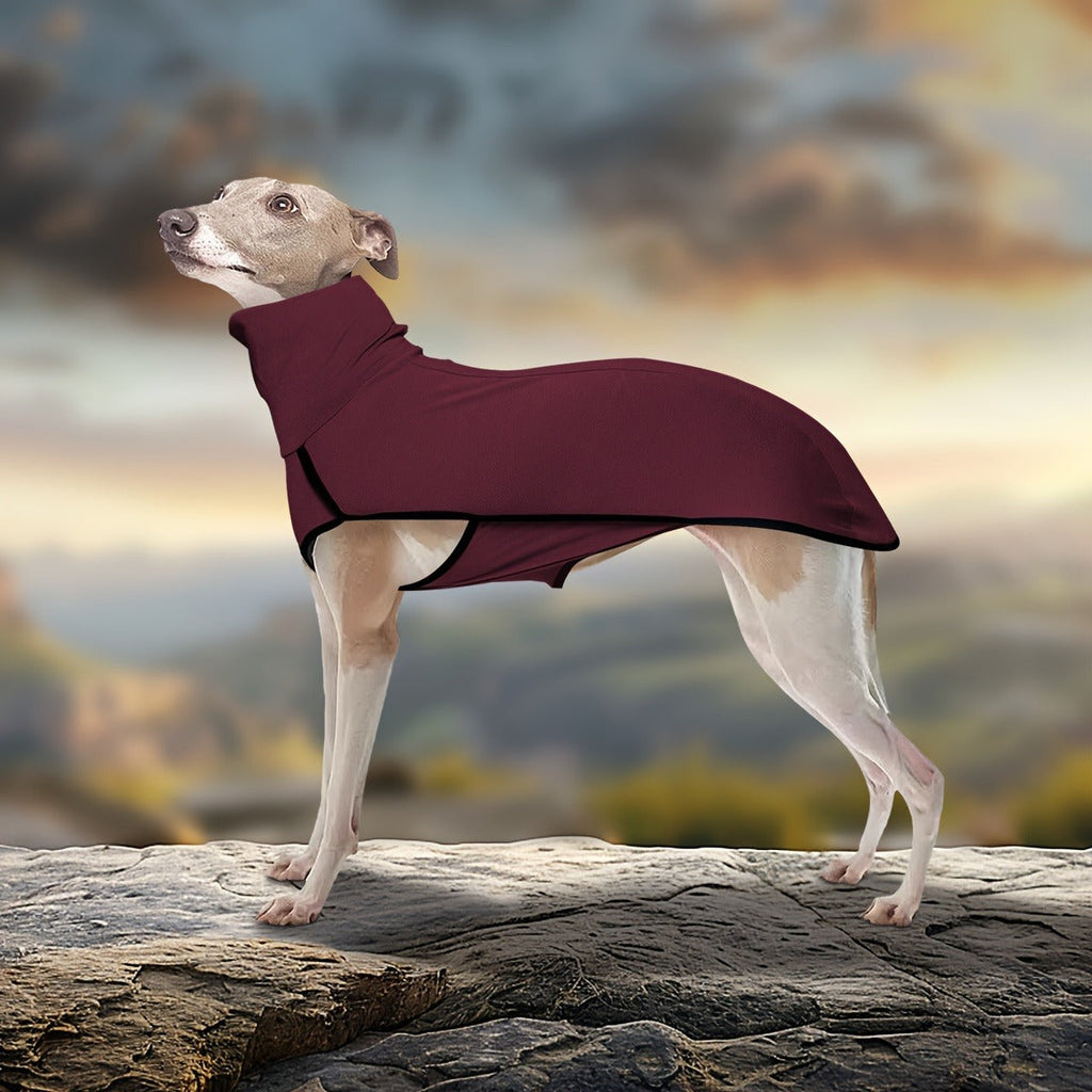 High Neck Dog Coat Warm Pullover – 4XL – Solid Color Woven Polyester Pet Jacket, Machine Washable, All-Season Fall & Winter Dog Apparel for Small Medium Large - product image 14