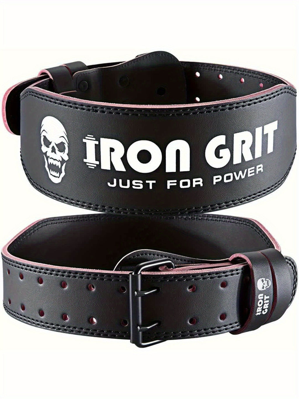 Men's Weight Training Protective Gear M & L | Weightlifting Belt Cowhide Leather Lumbar Support for Powerlifting, Squats & Deadlifts - product image 10