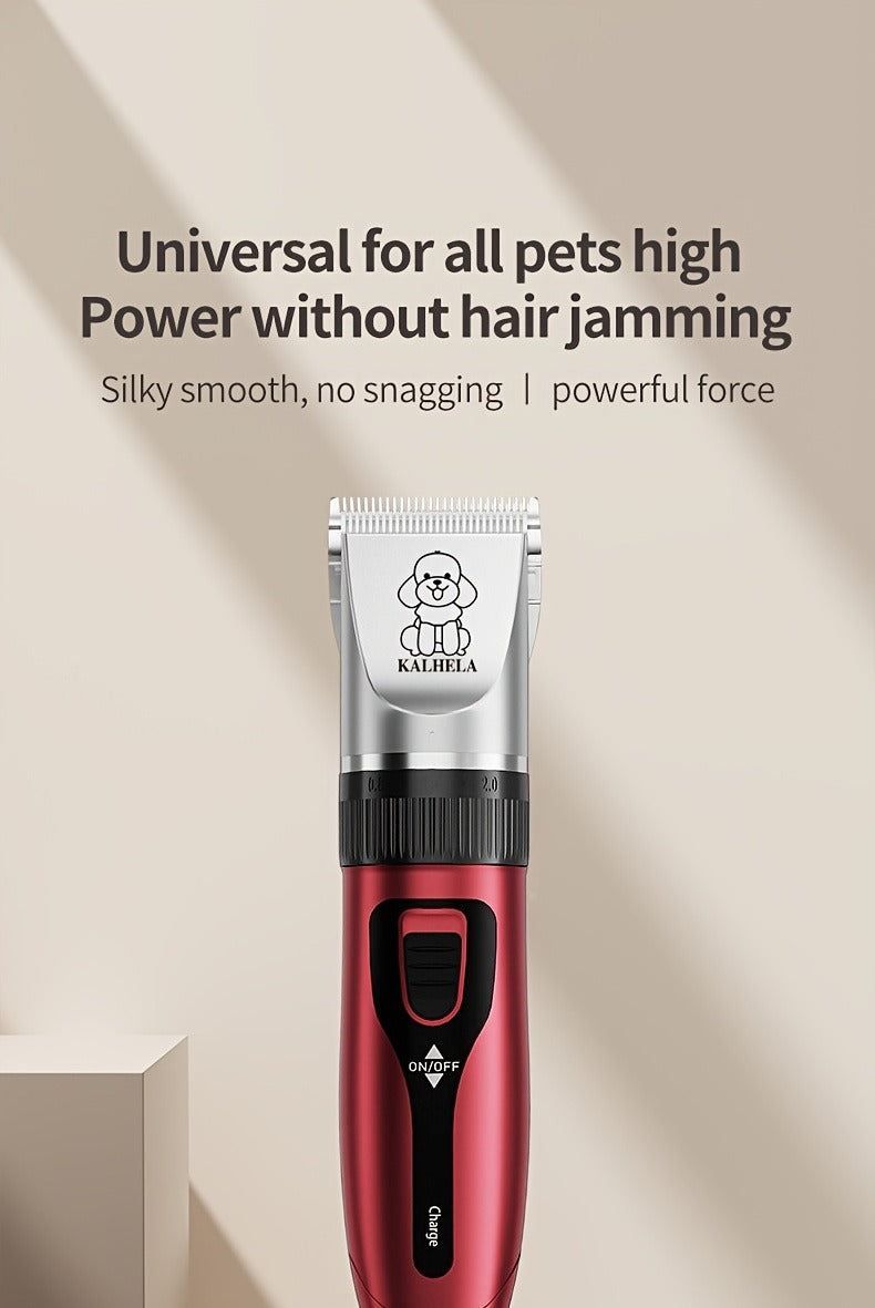 Pet Grooming Clippers Rechargeable with LED Display | Cordless Electric Dog Cat Hair Clipper, Detachable Blades 4 Guide Combs Low Noise, Professional Wireless - product image 16