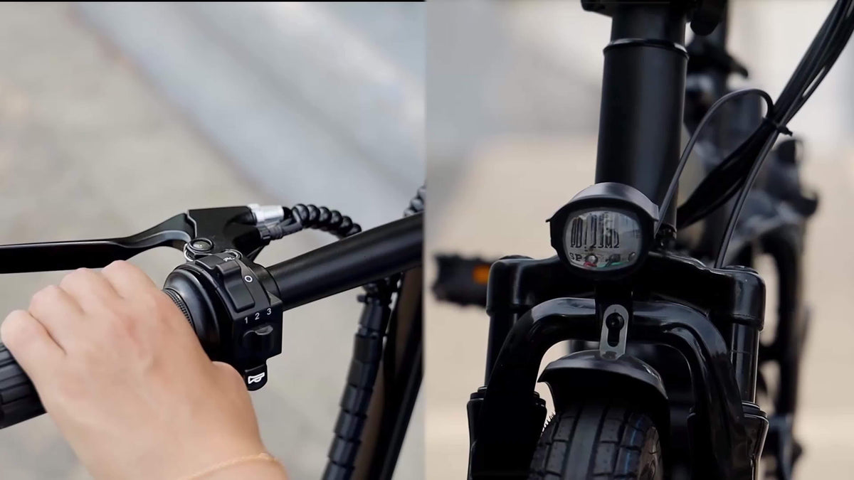 48V 10AH Removable Battery 350W Motor | Folding E-Bike 14" - product image 5