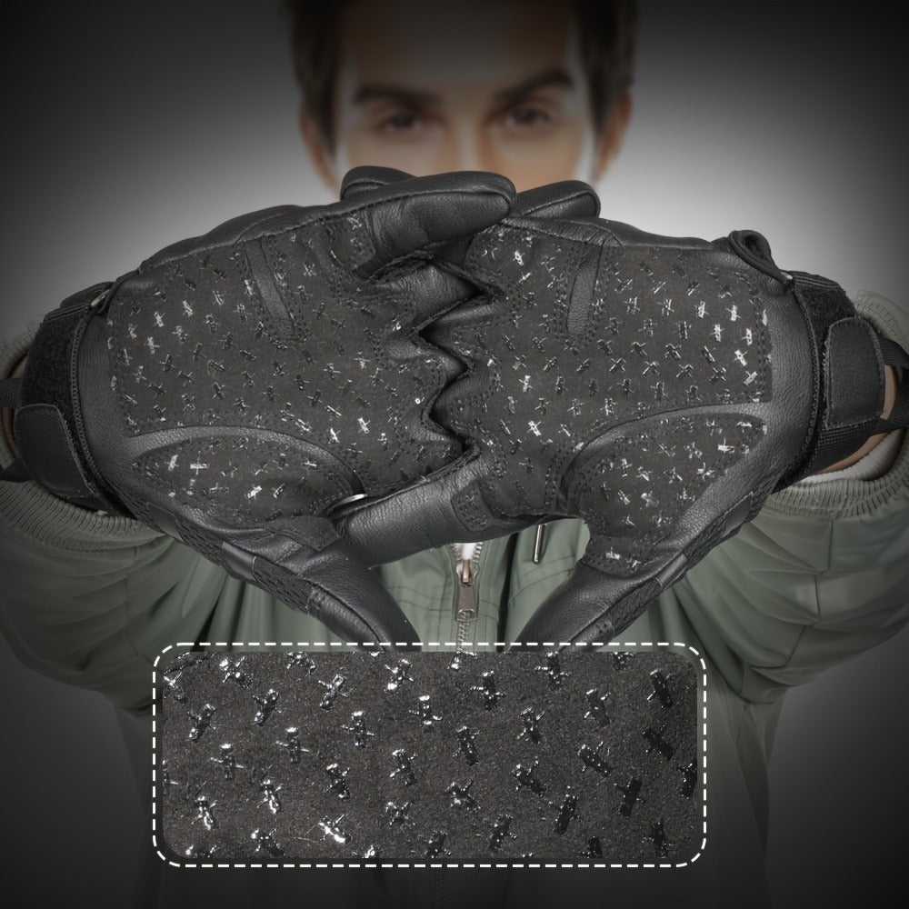 Camouflage Motorcycle Riding Gloves for Men Women, Anti-Slip Wear-Resistant, Outdoor Hiking Camping Hunting Shooting Cycling – Tactical Full Finger Gloves with - product image 11