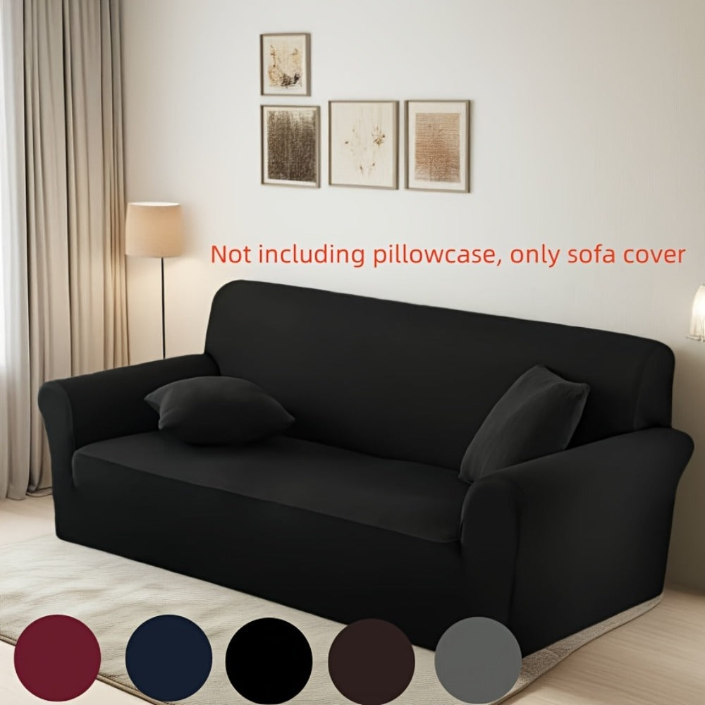 Elastic Anti-Slip Sofa Cover - Stretch Pet Friendly Couch Slipcover with Cat Paw Protection, Easy Care Fabric for Living Room Bedroom Office, 7 Colors 1-4 Seater - product image 18
