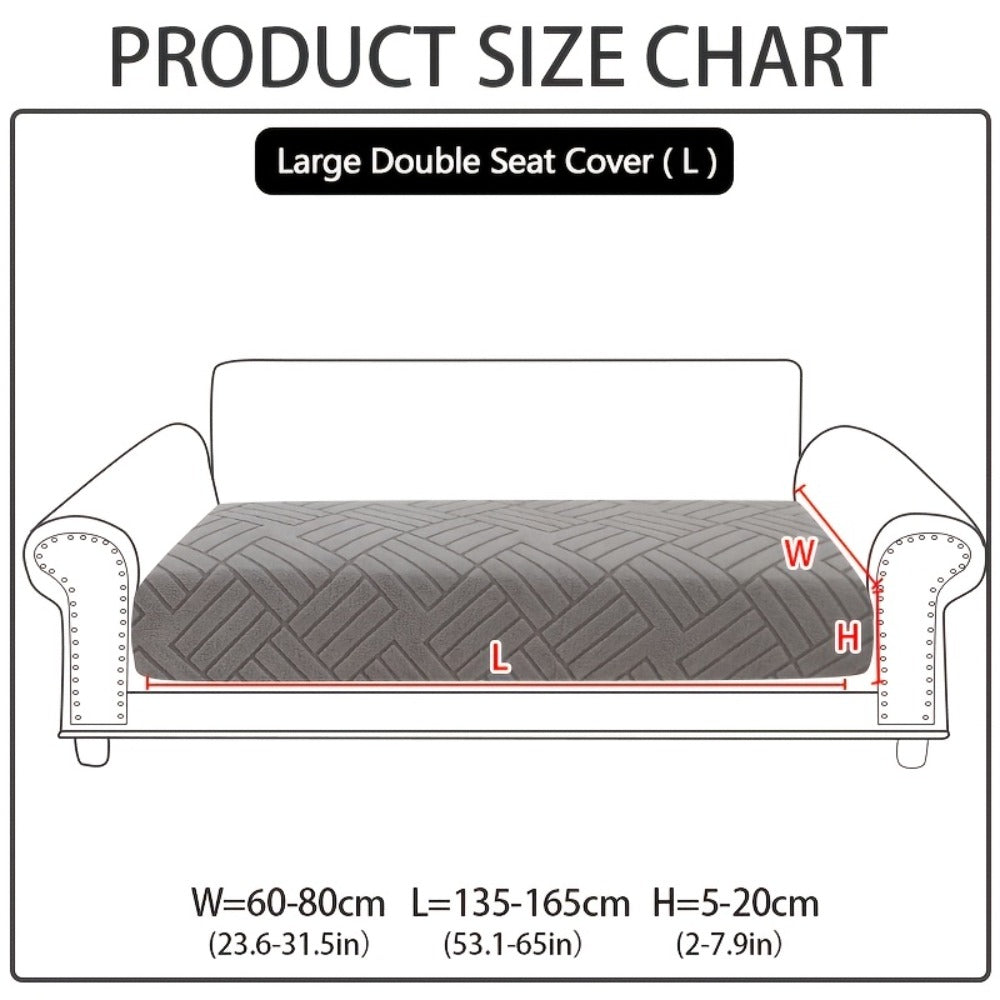 Sofa Cover Stretch Slipcover Universal Fit - Elastic Non-Slip Couch Cover Pet Friendly Machine Washable | Sofa Seat Cover Armrest Back Chaise Protector for Living Room Deep Gray Ho - product image 5