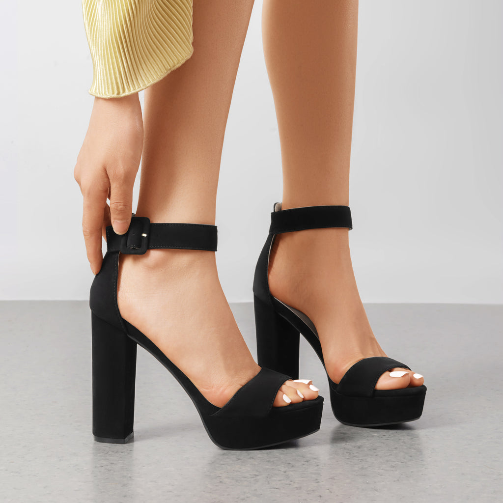 Women Heeled Sandals Pumps for Party for Wedding Womens High Heel Platform Pump Sandal with Ankle Strap Brand Shoes for Ladies Fashion Classic, Women Shoes - product image 6